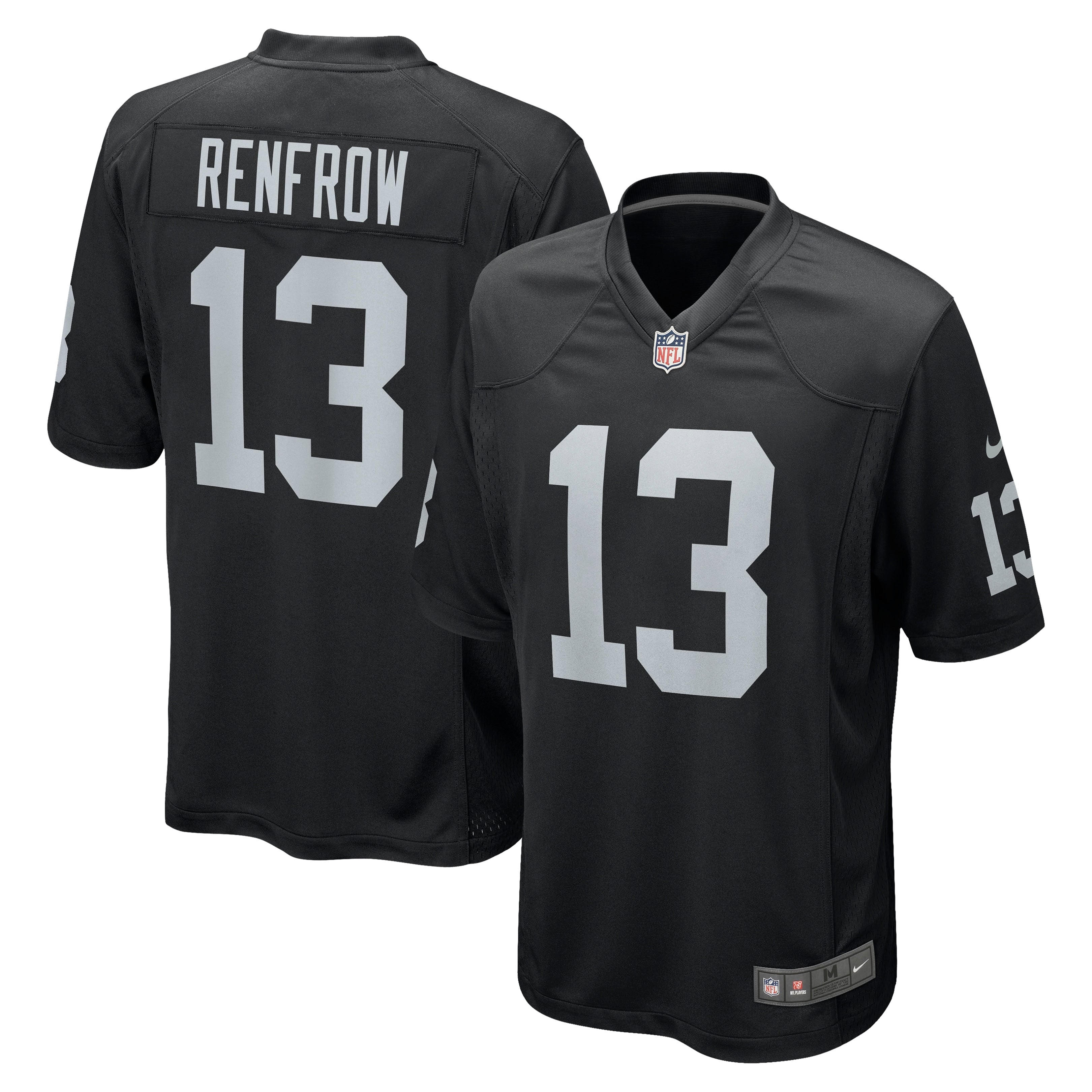 Hunter Renfrow Las Vegas Raiders Nike Game Player Jersey - White/Black