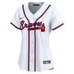 Ozzie Albies Atlanta Braves Nike Women's Home Limited Player Jersey - White