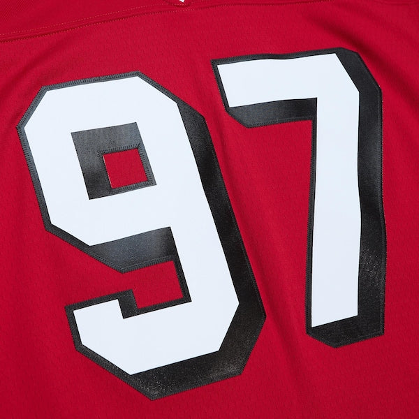 Bryant Young San Francisco 49ers Legacy Replica Jersey - Scarlet/White