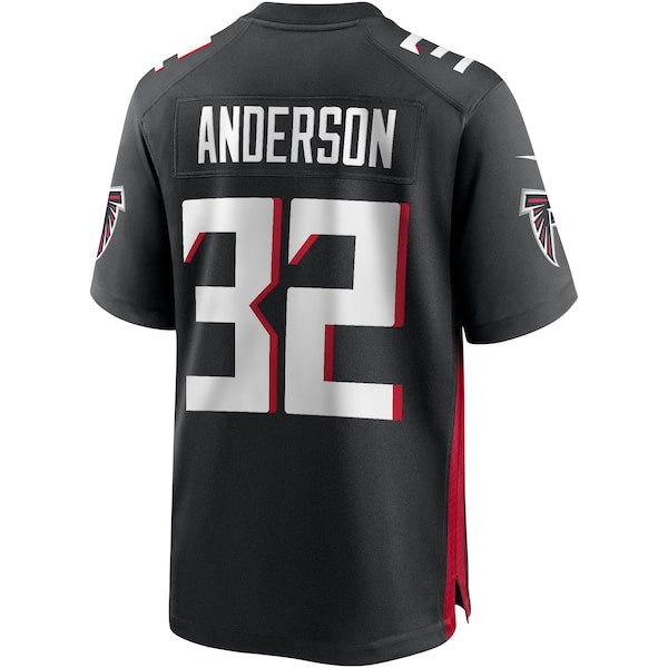 Jamal Anderson Atlanta Falcons Nike Game Retired Player Jersey - Black/Red