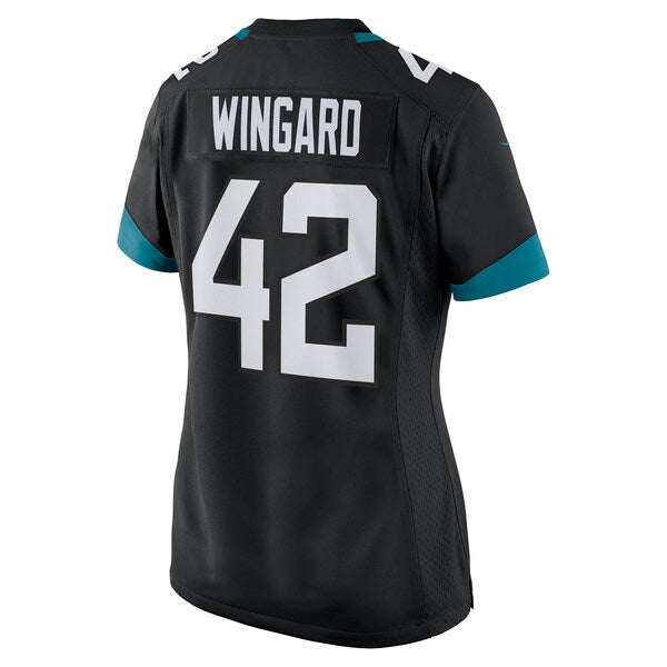 Andrew Wingard Jacksonville Jaguars Nike Women's Game Jersey - Black/Teal