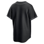 Atlanta Braves Nike Lights Out Replica Jersey - Black
