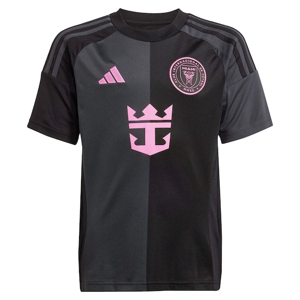 Luis Suárez Inter Miami CF adidas Youth 2025 The Fortitude Kit Replica Player Jersey - Black