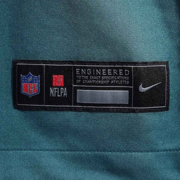 Johnny Wilson Philadelphia Eagles Nike Team Game Jersey - Midnight Green