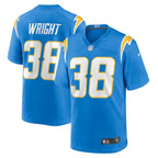 Milton Wright Los Angeles Chargers Nike  Game Jersey - Powder Blue
