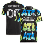 Atlanta United FC adidas 2024 The 404 Replica Custom Jersey - Black