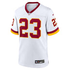 Trey Amos Washington Commanders Nike Game Super Bowl Era Jersey - White