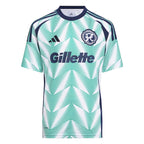New England Revolution adidas Youth 2025 Eastern White Pine x Flag of New England Replica Custom Jersey - White