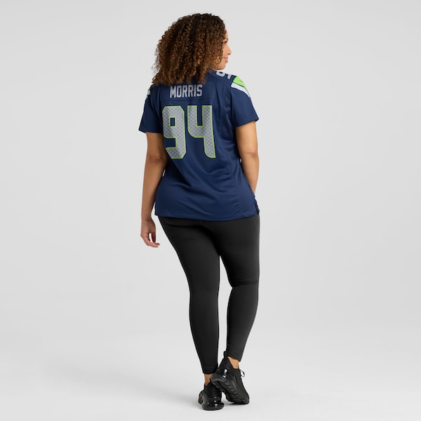 Mike Morris Seattle Seahawks Nike Women's Team Game Jersey -  College Navy/Navy