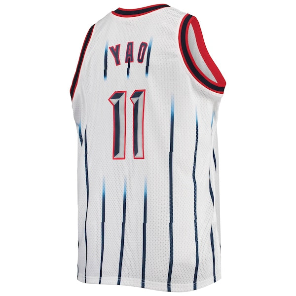 Yao Ming Houston Rockets 2002/03 Big & Tall Hardwood Classics Swingman Jersey - White
