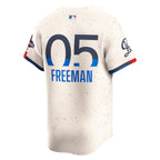 Freddie Freeman Los Angeles Dodgers Nike 2024 World Series Champions City Connect Limited Player Jersey - Cream