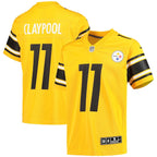 Chase Claypool Pittsburgh Steelers Nike Youth Inverted Team Game Jersey - Gold