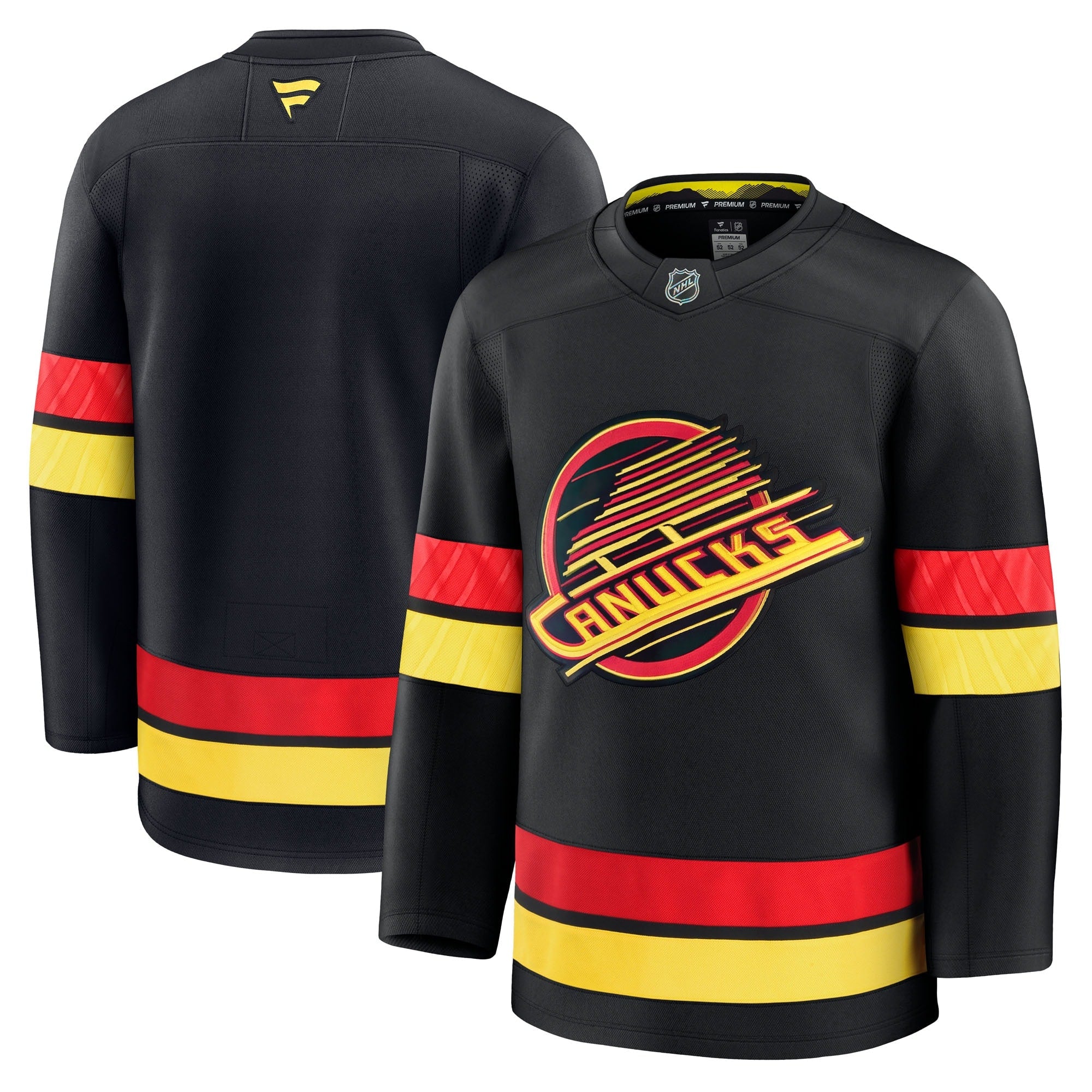 Vancouver Canucks  Away Premium Jersey - White/Blue/Black