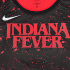 Adult Indiana Fever #7 Aliyah Boston Stranger Things Rebel Swingman Jersey - Rebel Edition - Black