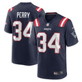 Mark Perry New England Patriots Nike Team Game Jersey -  Navy