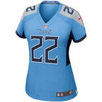 Derrick Henry Tennessee Titans Nike Women's Game Jersey - Light Blue