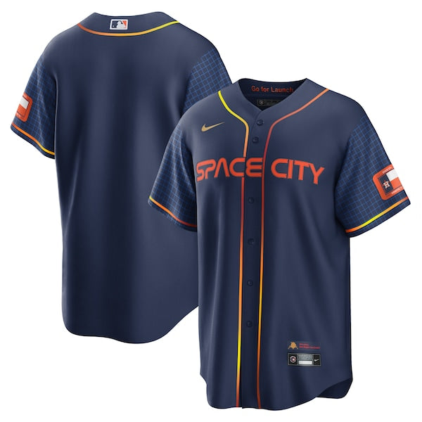 Houston Astros Nike 2022 City Connect Replica Jersey - Navy