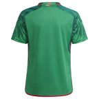 Mexico National Team adidas Youth 2022/23 Home Blank Replica Jersey - Green
