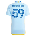 Aleksei Miranchuk Atlanta United FC adidas 2024 The Resurgens Kit Replica Player Jersey - Light Blue