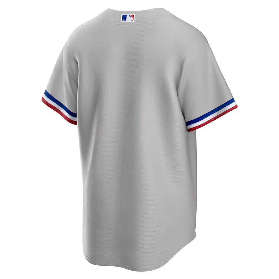 Texas Rangers Nike Road Replica Team Jersey - Gray