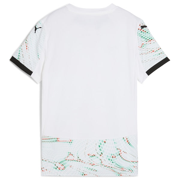 Portugal National Team Puma Women's 2025 Away Replica Jersey - White/Red