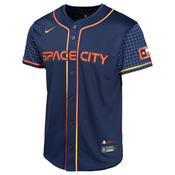 Jose Altuve Houston Astros Nike Youth City Connect Limited Player Jersey - Navy