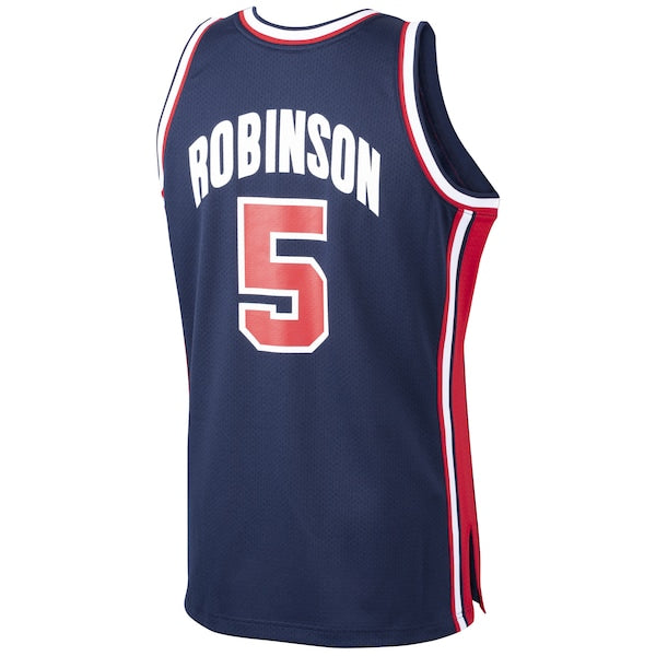David Robinson USA Basketball 1992 Dream Team Authentic Jersey - Navy