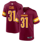 Kamren Curl Washington Commanders Nike Player Game Jersey - Burgundy