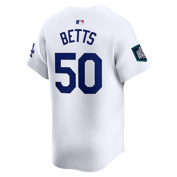 Mookie Betts Los Angeles Dodgers Nike 2024 MLB World Tour Seoul Series Home Limited Player Jersey - White
