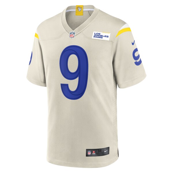 Matthew Stafford Los Angeles Rams Nike Player Game Jersey - Bone/White