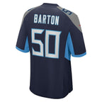 Cody Barton Tennessee Titans Nike Team Game Jersey -  Navy