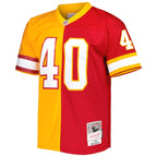 Mike Alstott Tampa Bay Buccaneers 1996 Split Legacy Replica Jersey - Orange/Red