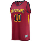 Darius Garland Cleveland Cavaliers  Youth Replica Fast Break Jersey Wine - Icon Edition