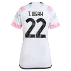 Timothy Weah Juventus adidas Women's 2023/24 Away Replica Jersey - White