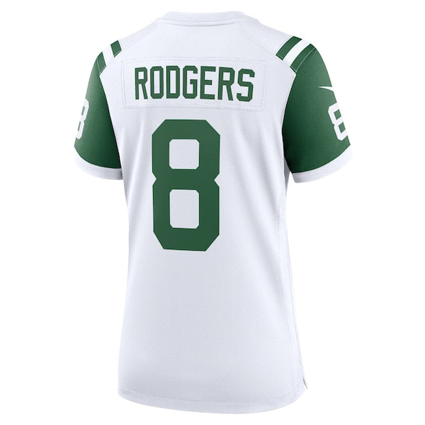 Aaron Rodgers New York Jets Nike Women's Classic Alternate Game Jersey - White