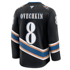 Alexander Ovechkin Washington Capitals  Alternate 50th Anniversary Premium Jersey - Black/White/Red