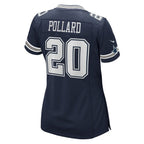 Tony Pollard Dallas Cowboys Nike Women's Game Player Jersey - Navy/White