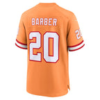 Ronde Barber Tampa Bay Buccaneers Nike Throwback Game Jersey - Orange/Red