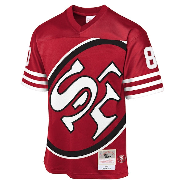 Jerry Rice San Francisco 49ers 1990 Throwback Fashion Jersey - Scarlet