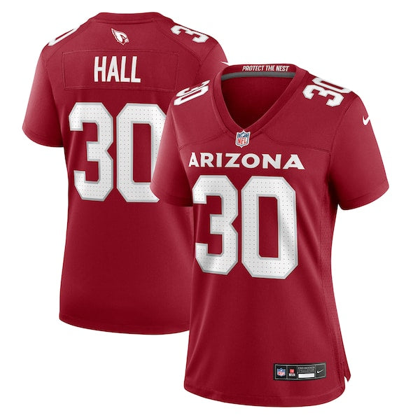 Darren Hall Arizona Cardinals Nike Women's  Game Jersey -  Cardinal