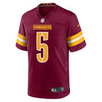 Jayden Daniels Washington Commanders Nike 2024 NFL Draft First Round Pick Player Game Jersey - Burgundy