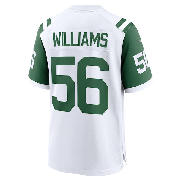 Quincy Williams New York Jets Nike Classic Alternate Player Game Jersey - White