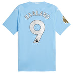 Erling Haaland Manchester City Puma 2023/24 Authentic Player Jersey - Sky Blue