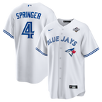 George Springer Toronto Blue Jays Nike 2025 World Series Home Replica Player Jersey - White