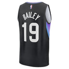 Ace Bailey Utah Jazz  2025 NBA Draft First Round Pick Fast Break Replica Jersey - Statement Edition - Black