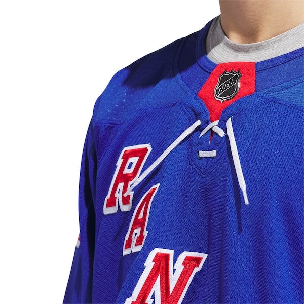 Adam Fox New York Rangers adidas Home Primegreen Authentic Pro Player Jersey - Blue