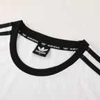 Adidas Short Sleeve Training Jersey Set - AD07- White/Black