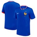 France National Team Nike Youth 2024 Home Replica Blank Jersey - Blue