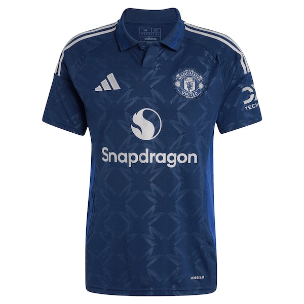 Bruno Fernandes Manchester United adidas 2024/25 Away Replica Player Jersey - Navy
