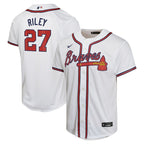 Austin Riley Atlanta Braves Nike Youth Home Game Player Jersey - White